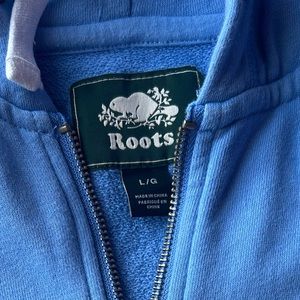Roots Organic Dockside Long Sleeve baby blue Dress